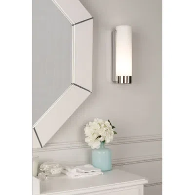 Robert Abbey Tyrone 1-light Bath Bar In Polished Nickel