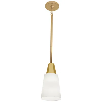 Robert Abbey Wheatley 6 1/4" Wide Modern Brass Mini Pendant