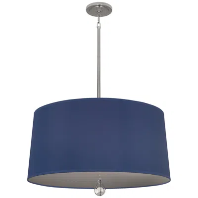 Robert Abbey Williamsburg Custis 25 1/2"w Polished Nickel Pendant Light