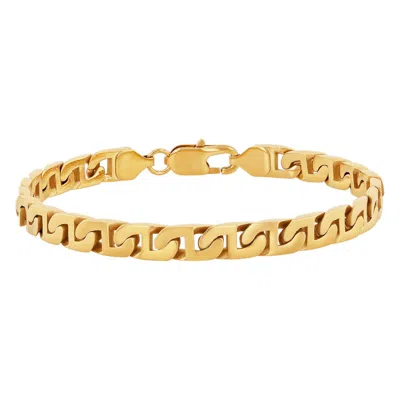 Robert Alton Men's Mariner Link Chain Bracelet In Gold Tone