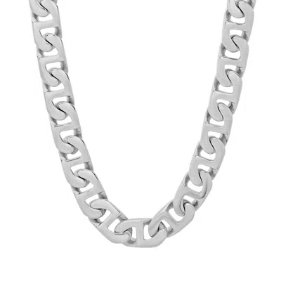 Robert Alton Men's Mariner Link Chain Necklace In Silver Tone