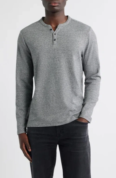 Robert Barakett Alec Heathered Henley In Gray