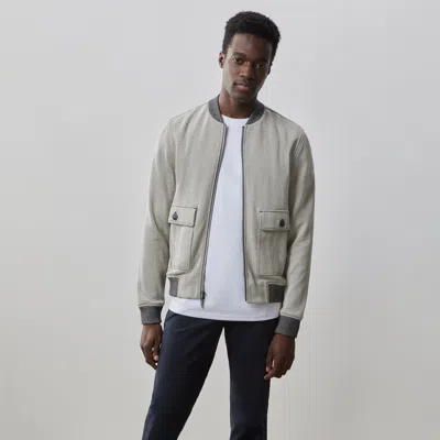 Robert Barakett Archive Nanton Bomber Jacket In Off White