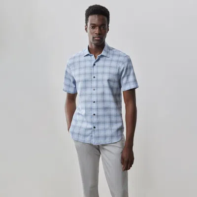 Robert Barakett Archive Virden Sport Shirt In Blue
