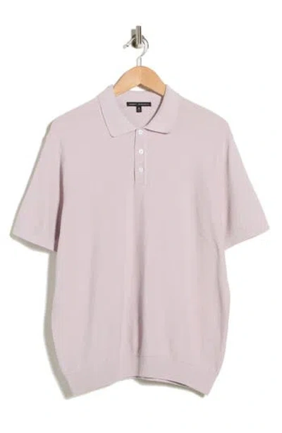 Robert Barakett Becker Polo Sweater In Purple