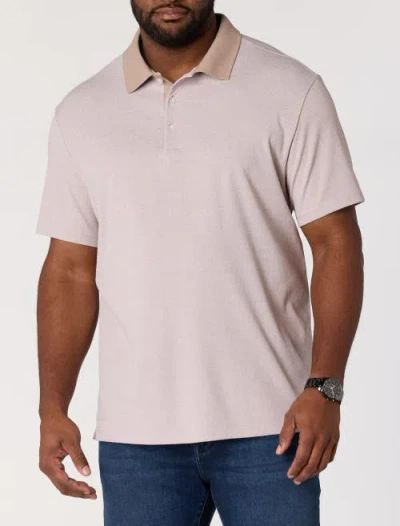 Robert Barakett Big & Tall Matias Polo Shirt In White