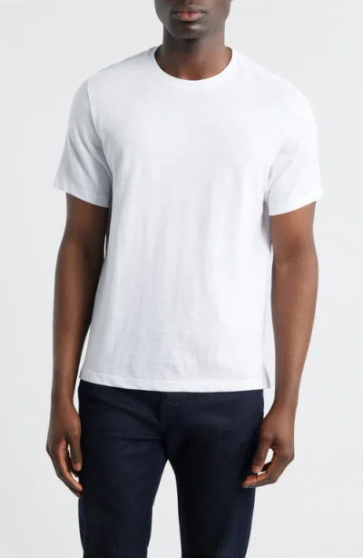Robert Barakett Brightwood Slub Cotton T-shirt In White