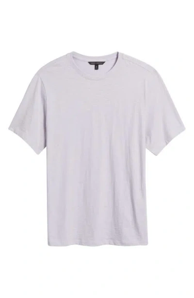 Robert Barakett Brightwood Slub Cotton T-shirt In Purple