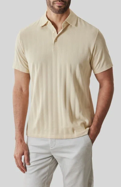 Robert Barakett Caspian Rib Polo In Neutral