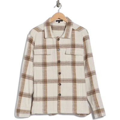Robert Barakett Cold Plaid Button-up Overshirt In Multi