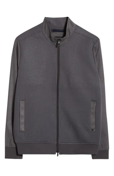 Robert Barakett Curtin Full Zip Jacket In Gray