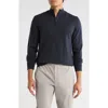 Robert Barakett Daniel Half Zip Pullover Sweater In Multi
