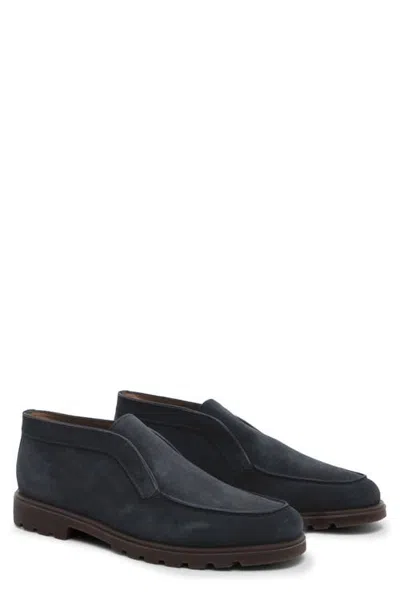Robert Barakett Darcy Suede Leather Desert Boot In Blue