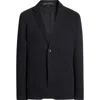 Robert Barakett Dulwich Textured Stripe Sport Coat In Navy