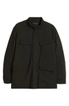 Robert Barakett Dunkley Technical Field Coat In Black