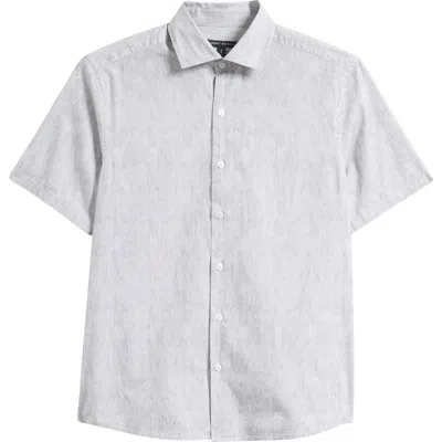 ROBERT BARAKETT ROBERT BARAKETT ECHO SHORT SLEEVE COTTON BUTTON-UP SHIRT