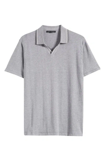 Robert Barakett Fermi Short Sleeve Polo In Grey