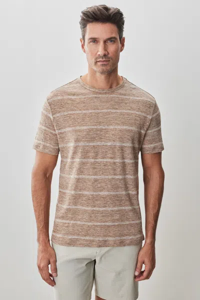 Robert Barakett Folsom Tee In Tan
