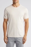 dressing gownRT BARAKETT FORESTER TIPPED COTTON T-SHIRT