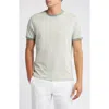 Robert Barakett Forester Tipped T-shirt In Green