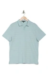 Robert Barakett Freetown Stripe Cotton Blend Polo