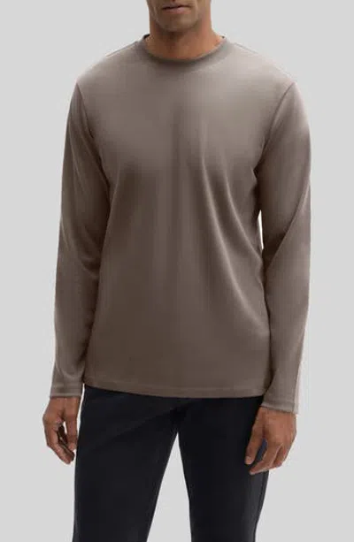 Robert Barakett Georgia Long Sleeve T-shirt In Gray