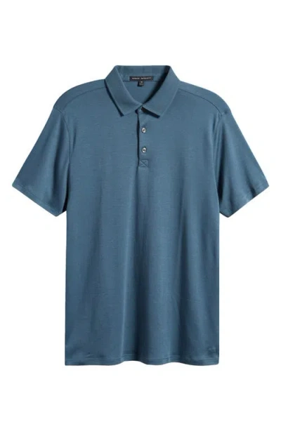 Robert Barakett Georgia Pima Cotton Polo In Orion Blue