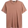 Robert Barakett Georgia Pima Cotton T-shirt In Brown