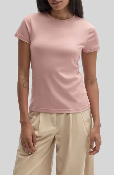 Robert Barakett Georgia Pima Cotton T-shirt In Pink