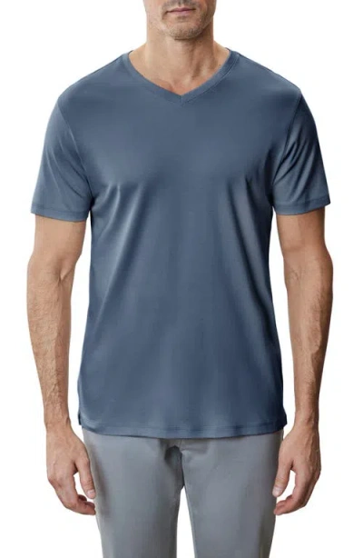 Robert Barakett Georgia Regular Fit V-neck T-shirt In Ocean Wave