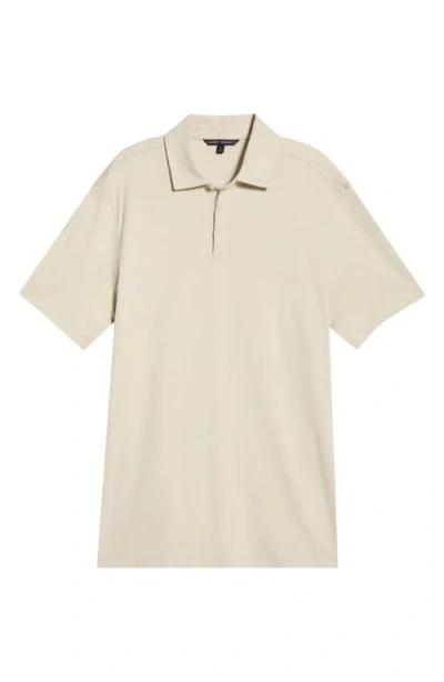 Robert Barakett Georgia Solid Pima Cotton Polo In Blue