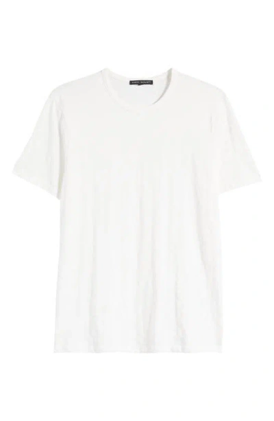 Robert Barakett Gordon Slim Fit Cotton Crewneck T-shirt In White