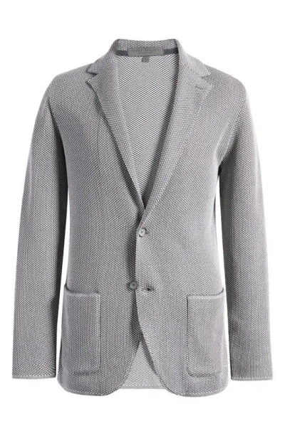 Robert Barakett Hartney Knit Sport Coat In Grey