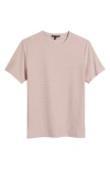 Robert Barakett Hickman Feeder Stripe T-shirt In Orange