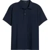 Robert Barakett Hickman Short Sleeve Polo Shirt In Navy