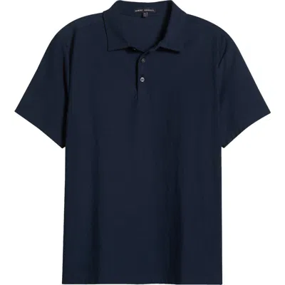 Robert Barakett Hickman Short Sleeve Polo Shirt In Navy