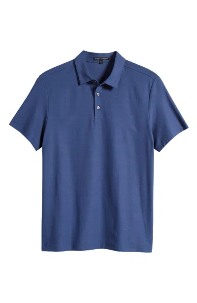 Robert Barakett Hickman Short Sleeve Polo Shirt In Blue