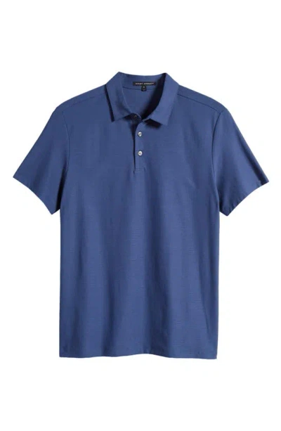 Robert Barakett Hickman Short Sleeve Polo Shirt In Poseidon