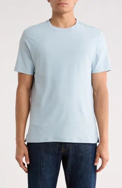 Robert Barakett The Barakett Textured Tee In Light Blue