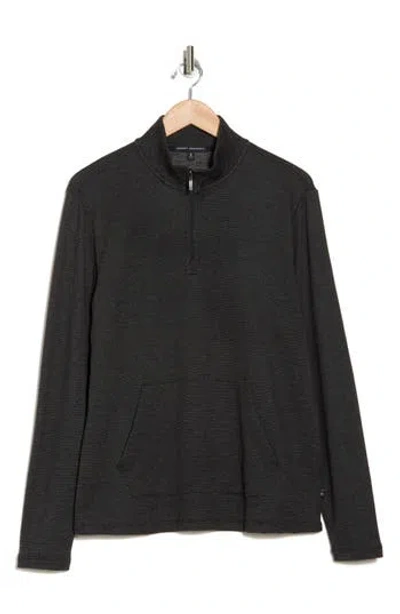 Robert Barakett Hobart Half Zip Pullover In Black