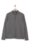 Robert Barakett Hobart Half Zip Pullover In Grey
