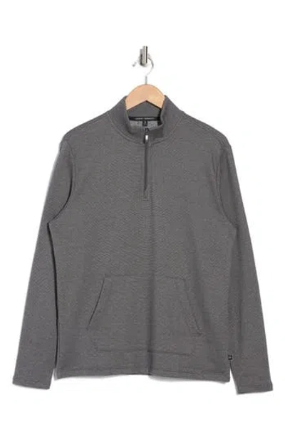 Robert Barakett Hobart Half Zip Pullover In Grey