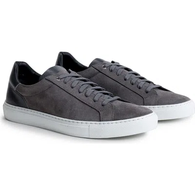 Robert Barakett Huberto Suede Low Top Sneaker In Gray