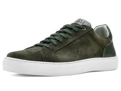 Robert Barakett Huberto Suede Sneakers Men's Dress Flat Shoes Balsam Green: 12 M