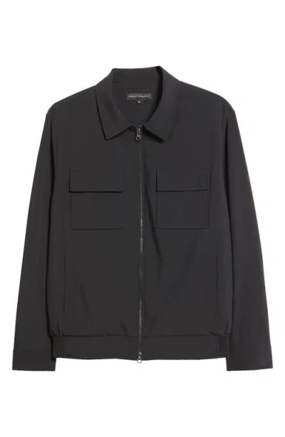 Robert Barakett Jerry Utility Jacket In Black