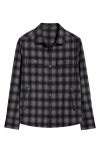 Robert Barakett Kaleb Plaid Overshirt In Multi