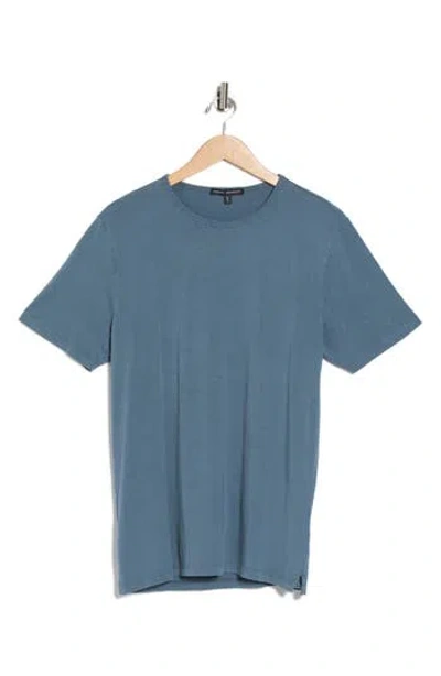 Robert Barakett Georgia Crewneck T-shirt In Night Teal