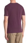 Robert Barakett Kentville Short Sleeve T-shirt In Deep Borde