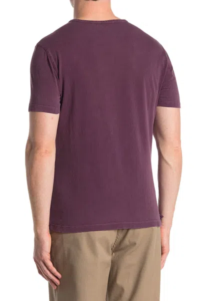 Robert Barakett Kentville Short Sleeve T-shirt In Deep Borde