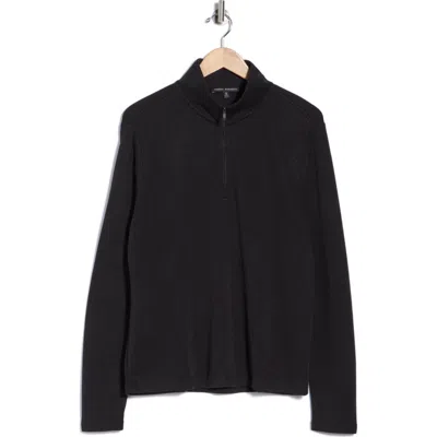Robert Barakett Keton Half Zip Pullover In Black